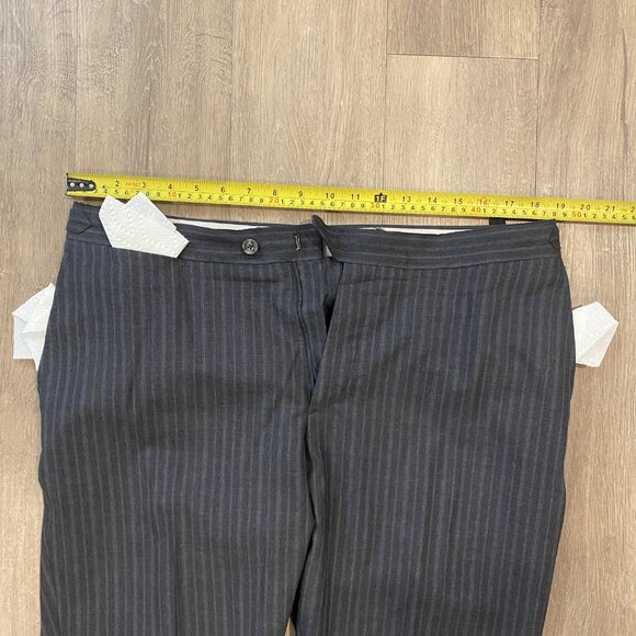 SuitSupply La Spalla 3-Piece Wool Pinstripe Suit – 42R / EU 52 – Side Adjusters - Picture 9 of 11